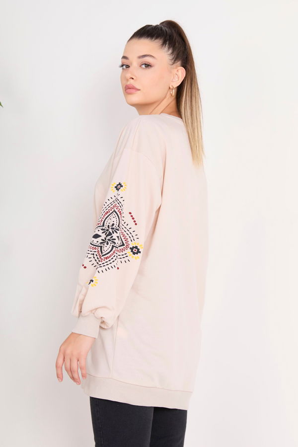 Sweat Bej - 23129