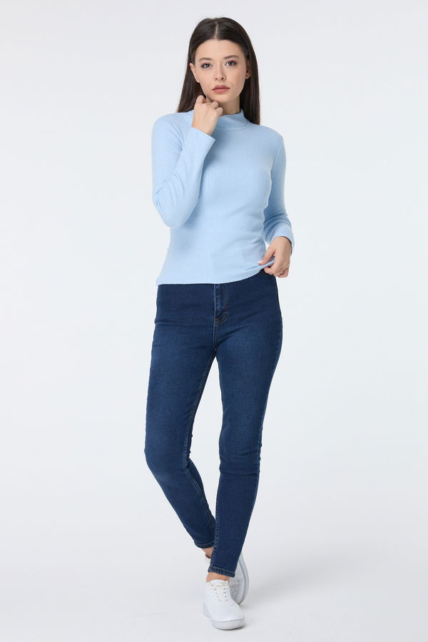 Crop Mavi - 23135 MAVİ