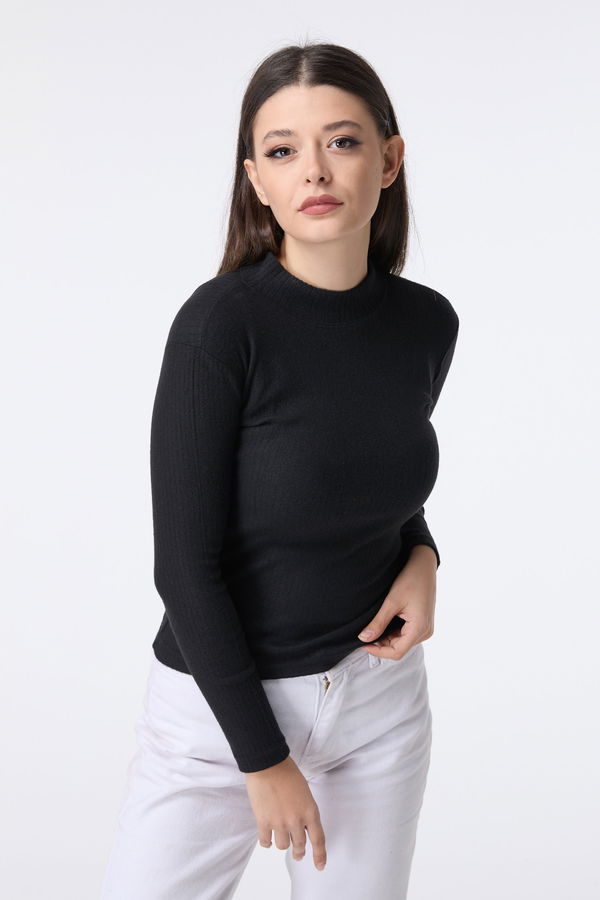 Crop Siyah - 23135 SİYAH