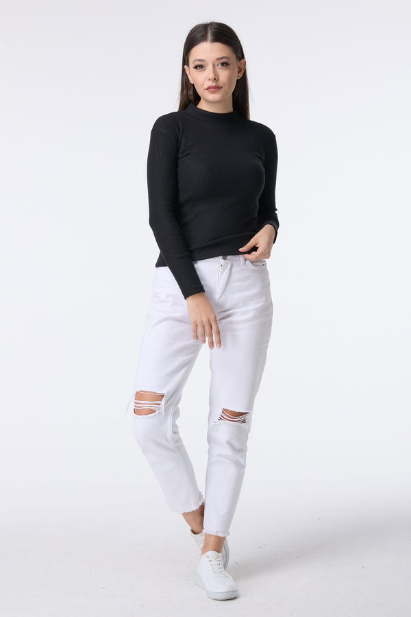 Crop Siyah - 23135 SİYAH