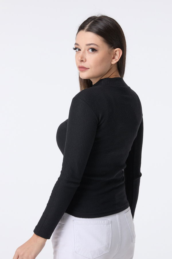 Crop Siyah - 23135 SİYAH