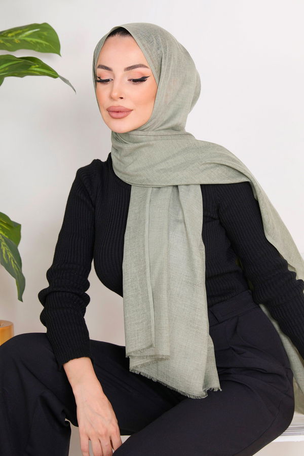 Pamuklu Şal Haki - 23351 HAKİ