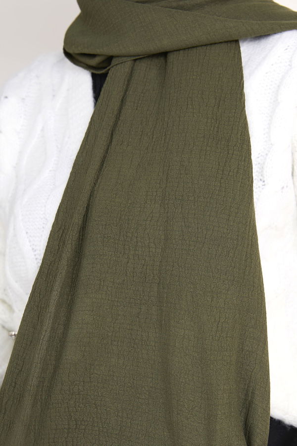 Soft Pamuk Şal Haki - 23352