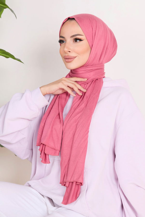 Penye Şal Pembe - 23353