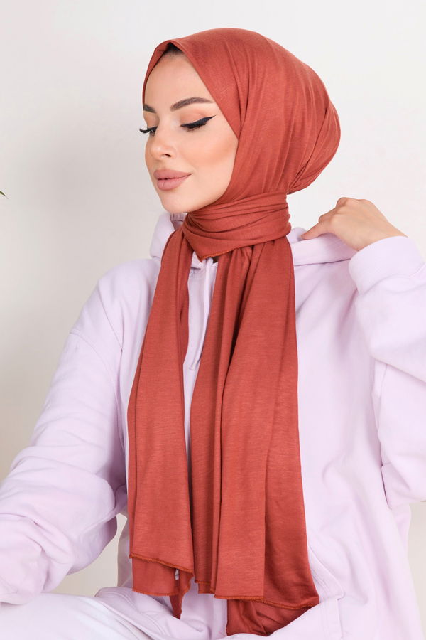 Penye Şal Kiremit - 23353