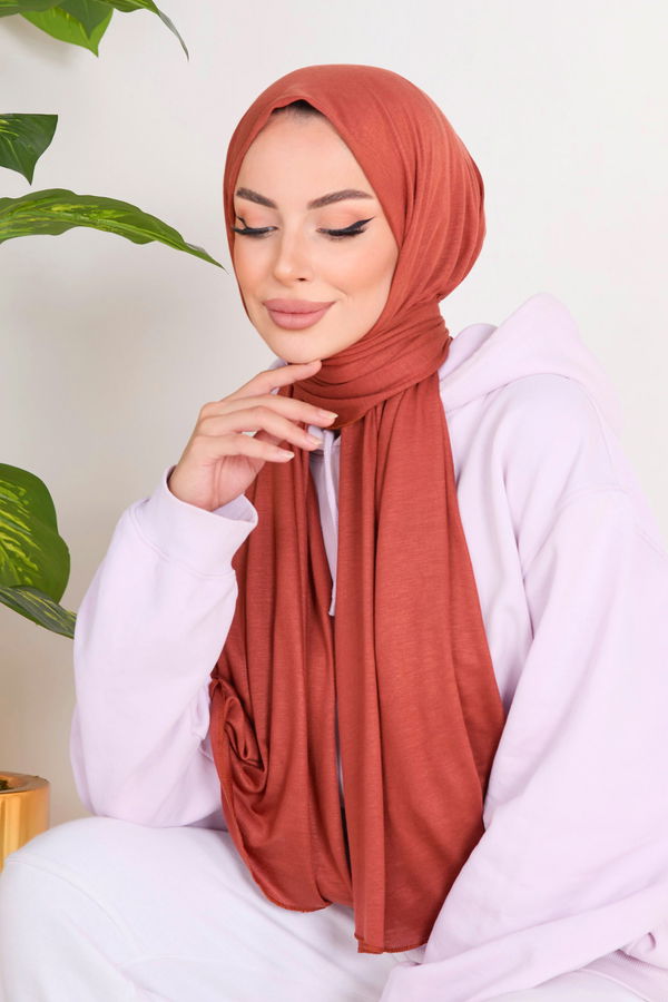 Penye Şal Kiremit - 23353