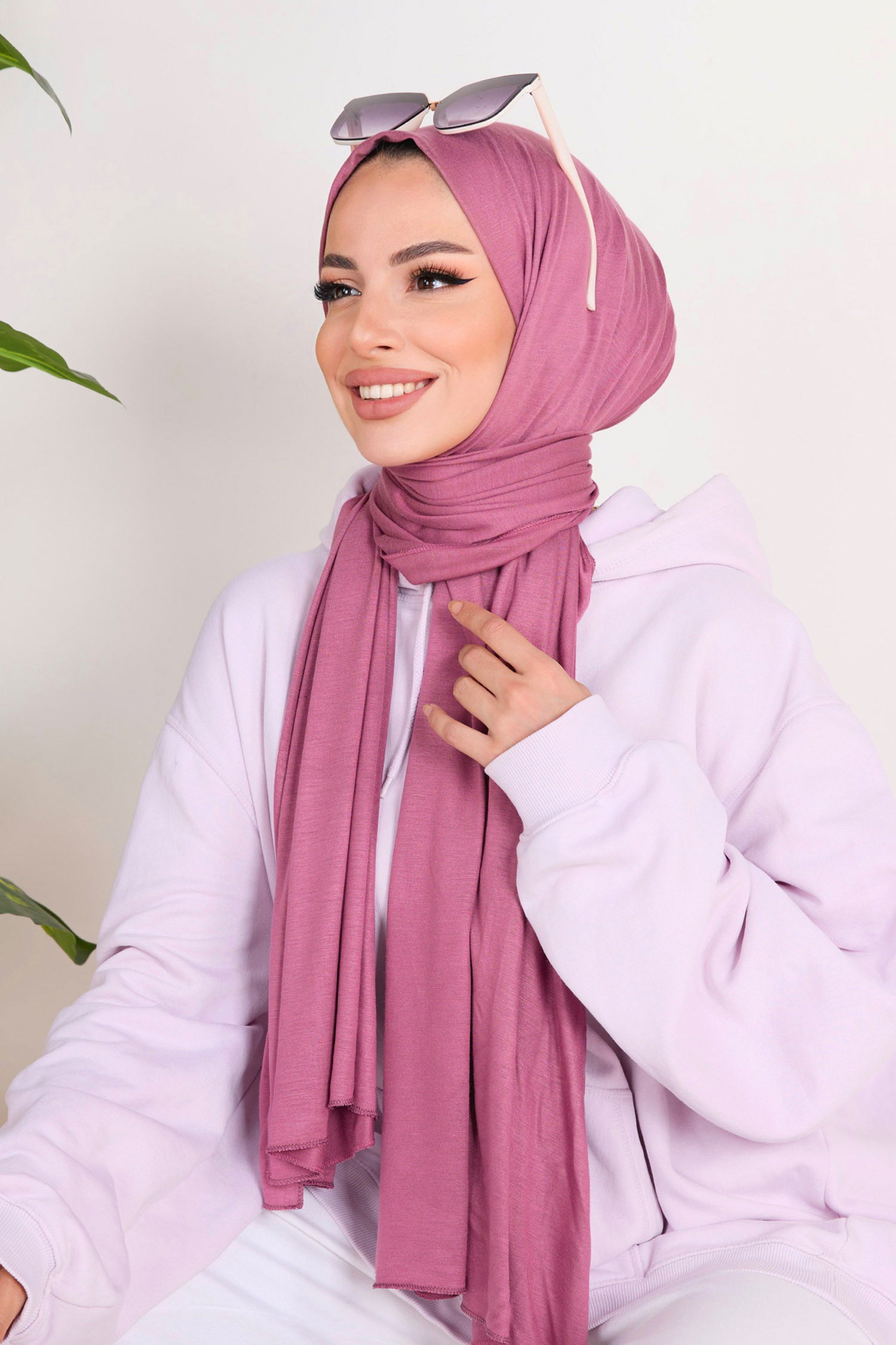 Penye Şal Pembe - 23353