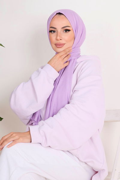 Penye Şal Lila - 23353