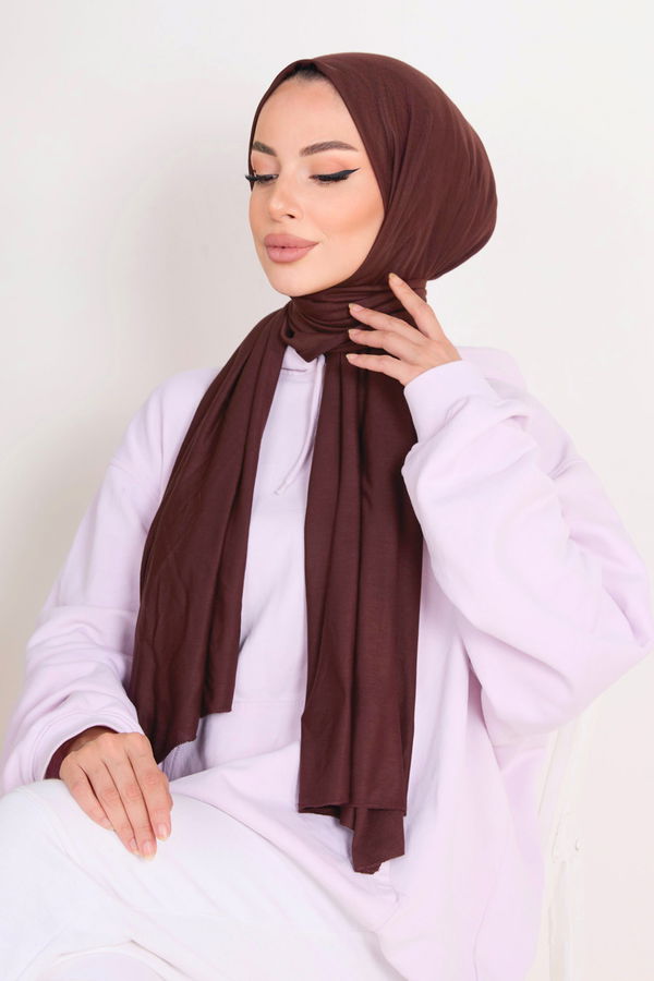 Penye Şal Kahverengi - 23353 KAHVERENGİ