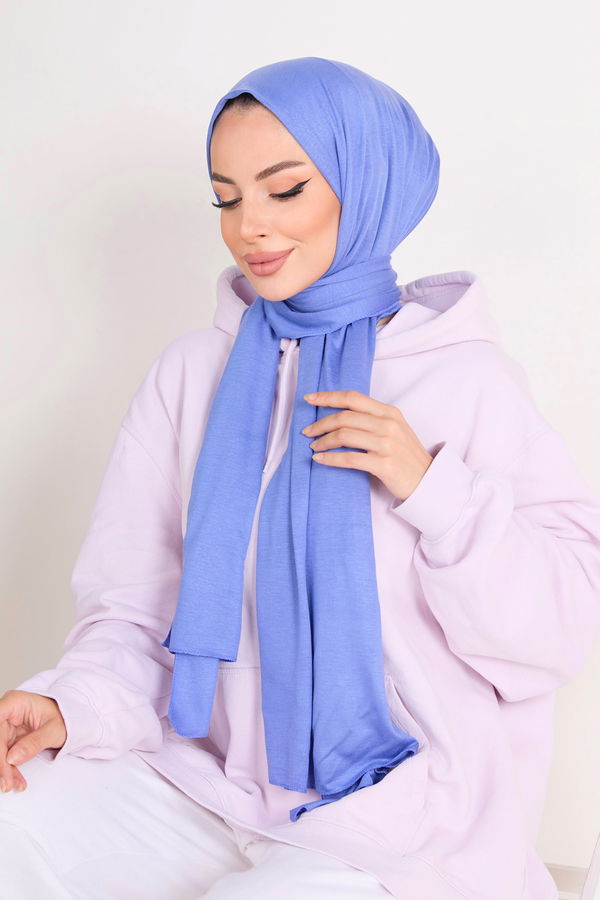 Penye Şal Mavi - 23353