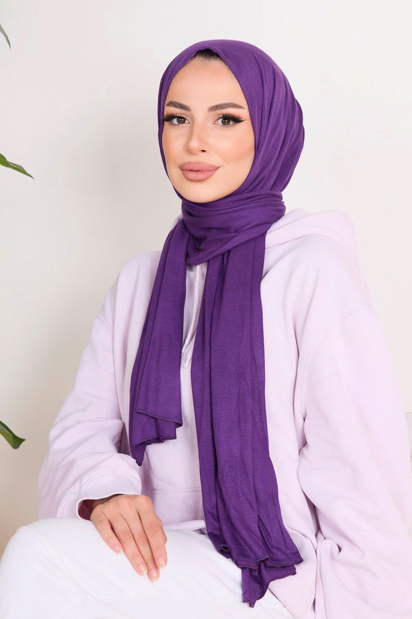 Penye Şal Mor - 23353