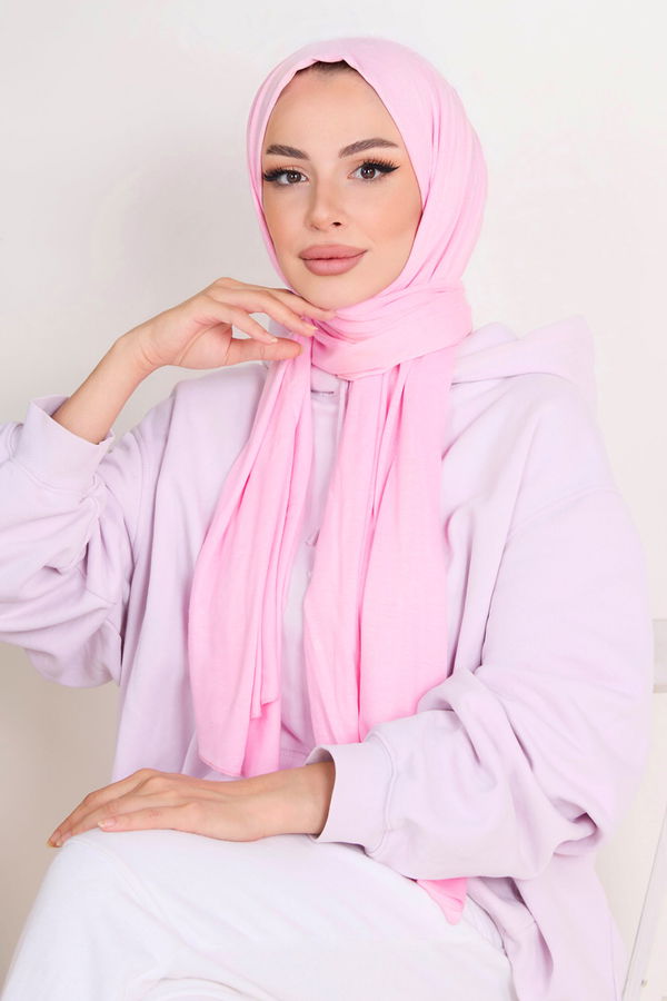Penye Şal Pembe - 23353