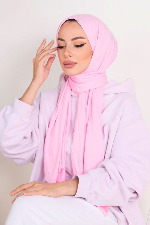 Penye Şal Pembe - 23353