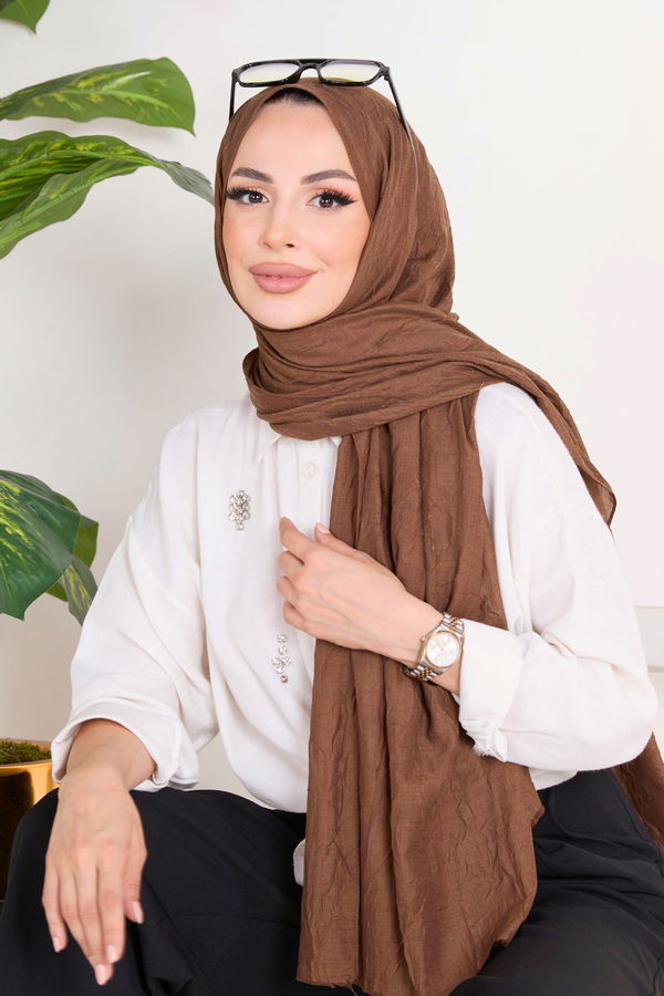 Bambu Şal Kahverengi - 23354 KAHVERENGİ