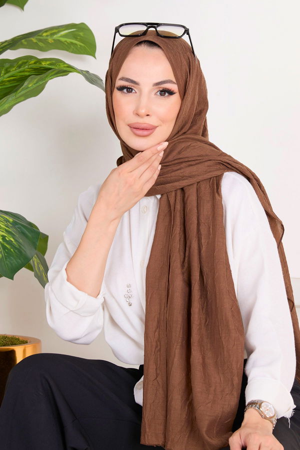 Bambu Şal Kahverengi - 23354 KAHVERENGİ