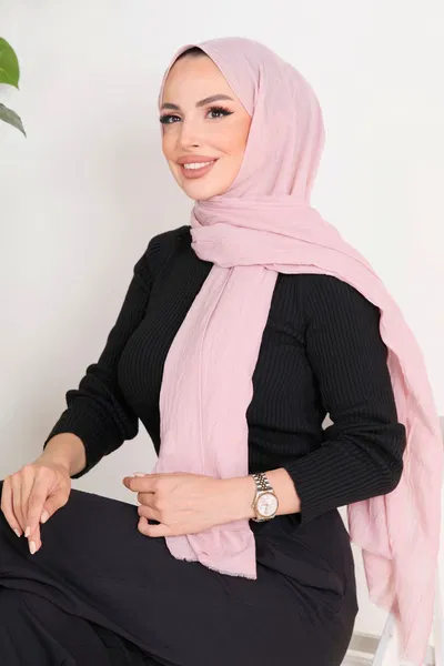 Bambu Şal Pembe - 23354 PEMBE