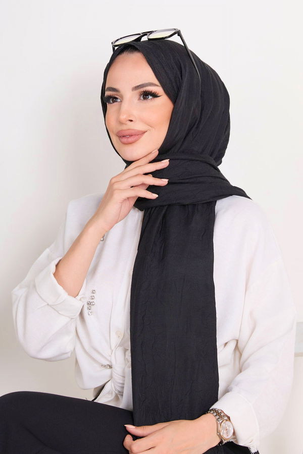 Bambu Şal Siyah - 23354
