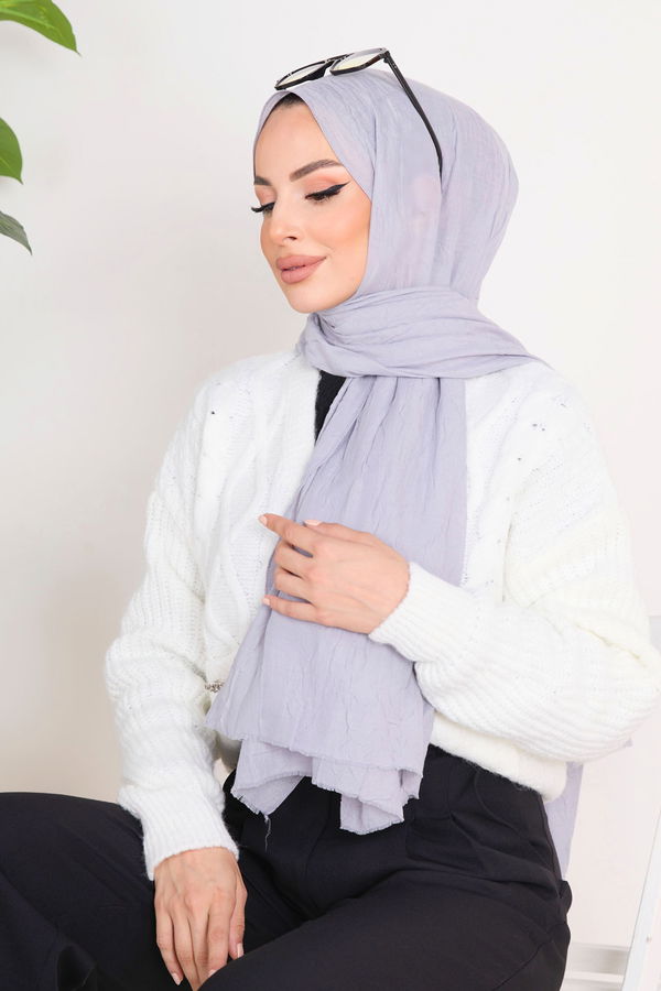 Bambu Şal Gri - 23354