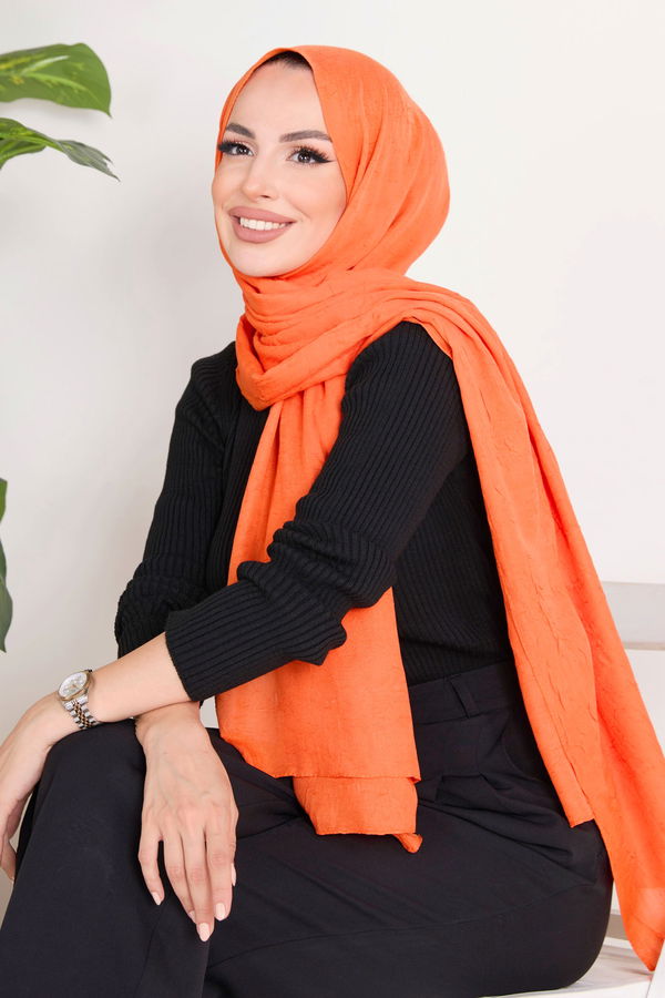 Bambu Şal Turuncu - 23354