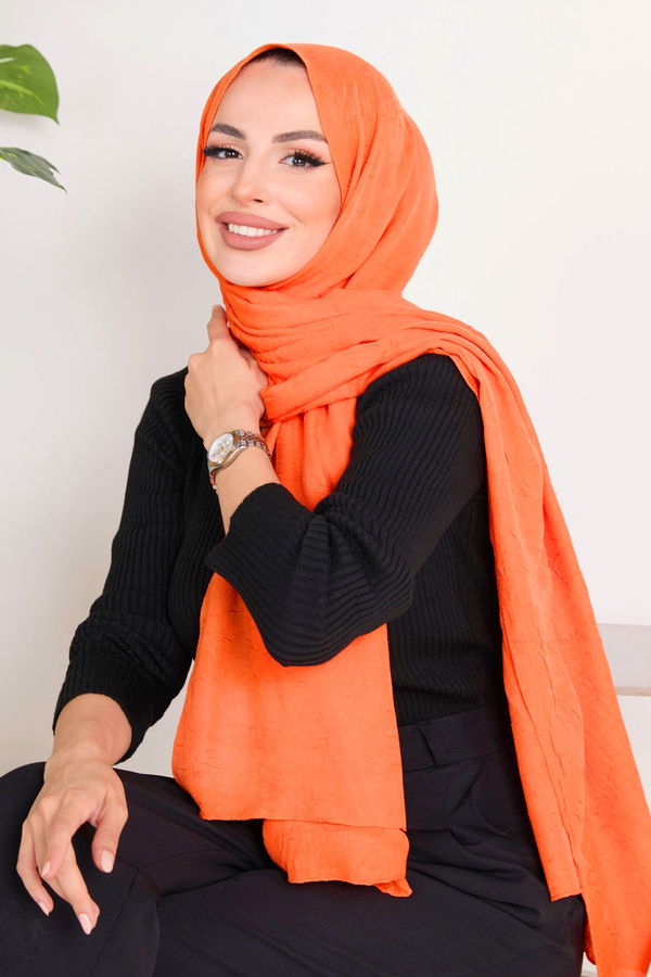 Bambu Şal Turuncu - 23354