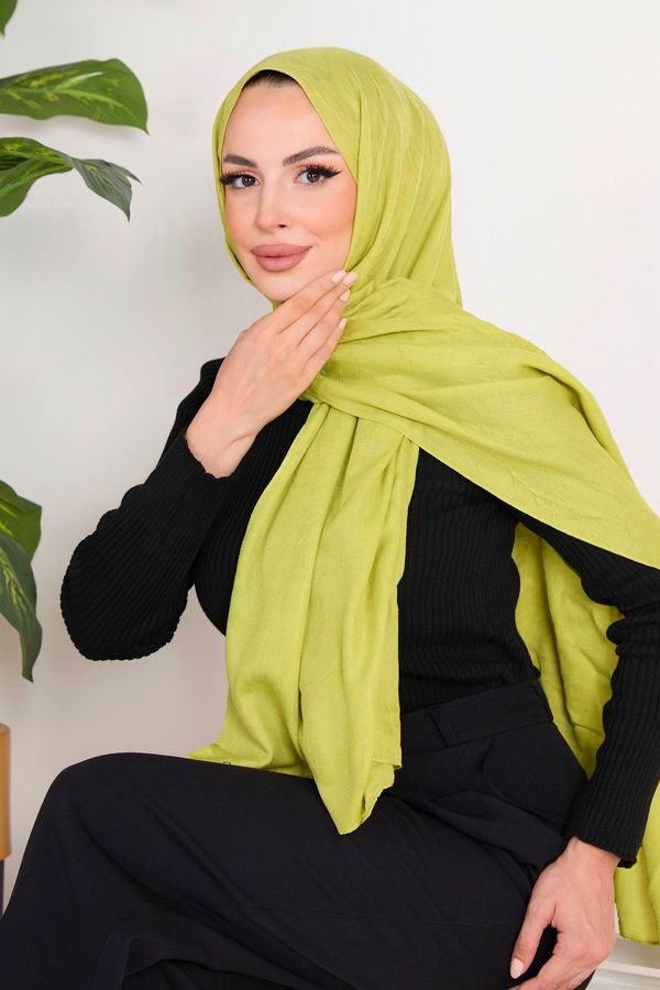 Bambu Şal Yeşil - 23354 YEŞİL