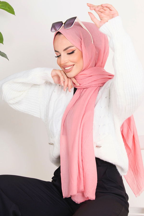 Bambu Şal Pembe - 23354