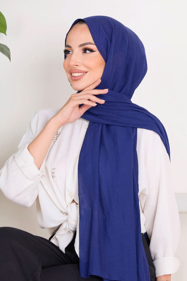 Mio Caz Şal Lacivert - 23355