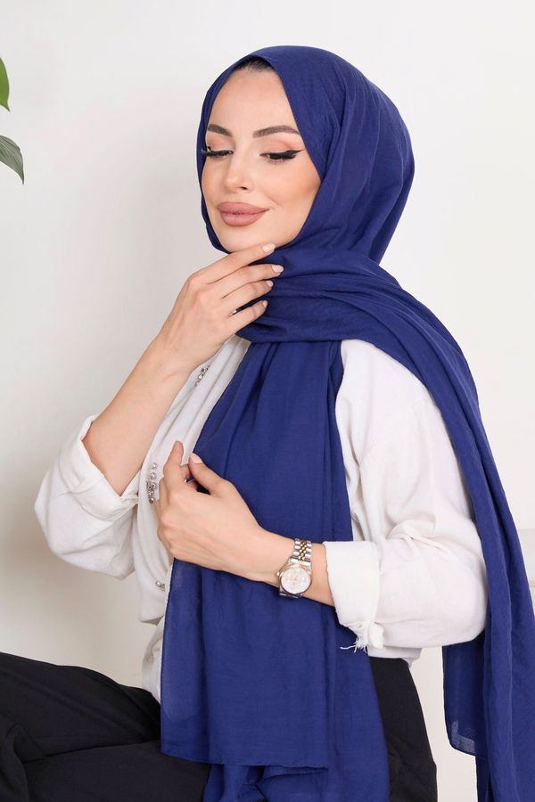Mio Caz Şal Lacivert - 23355