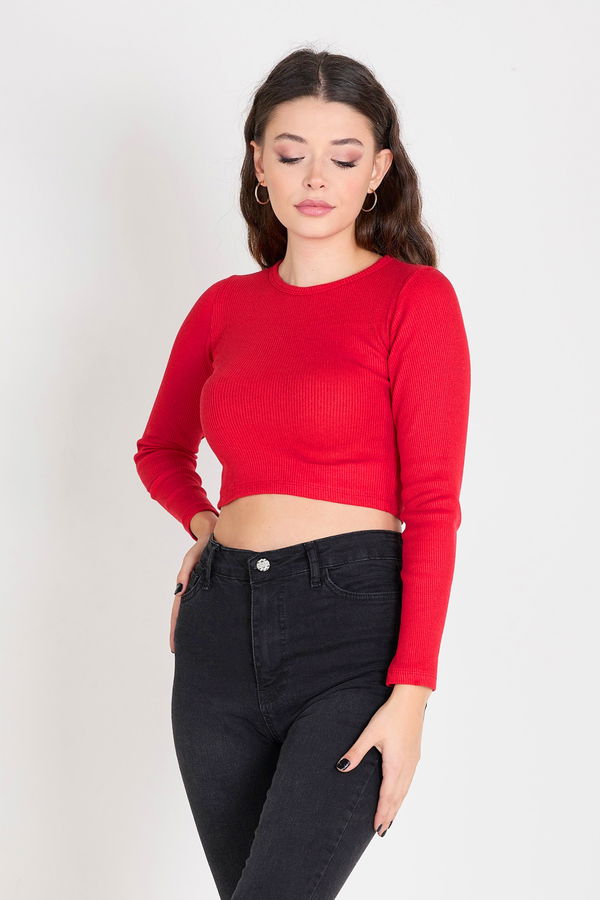 Crop Kırmızı - 23391