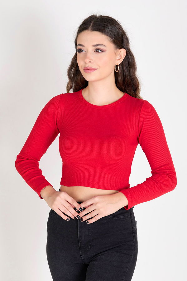 Crop Kırmızı - 23391