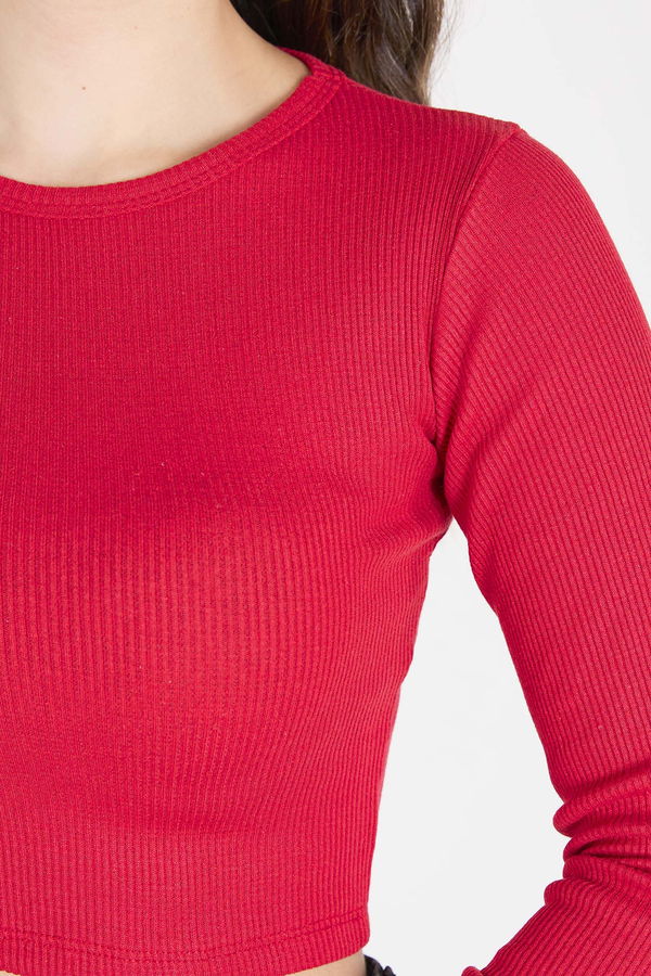 Crop Kırmızı - 23391