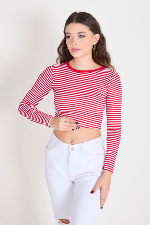 Crop Kırmızı - 23392