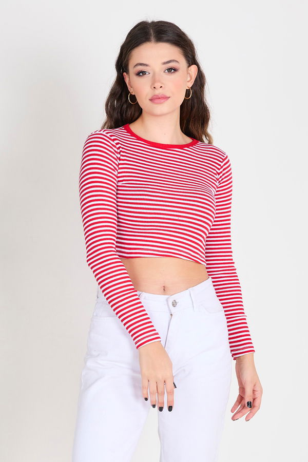 Crop Kırmızı - 23392