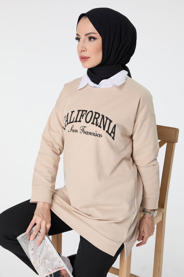 Sweat Bej - 23467