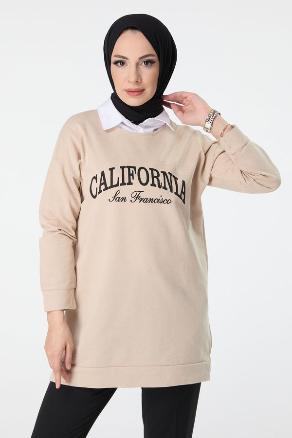Sweat Bej - 23467