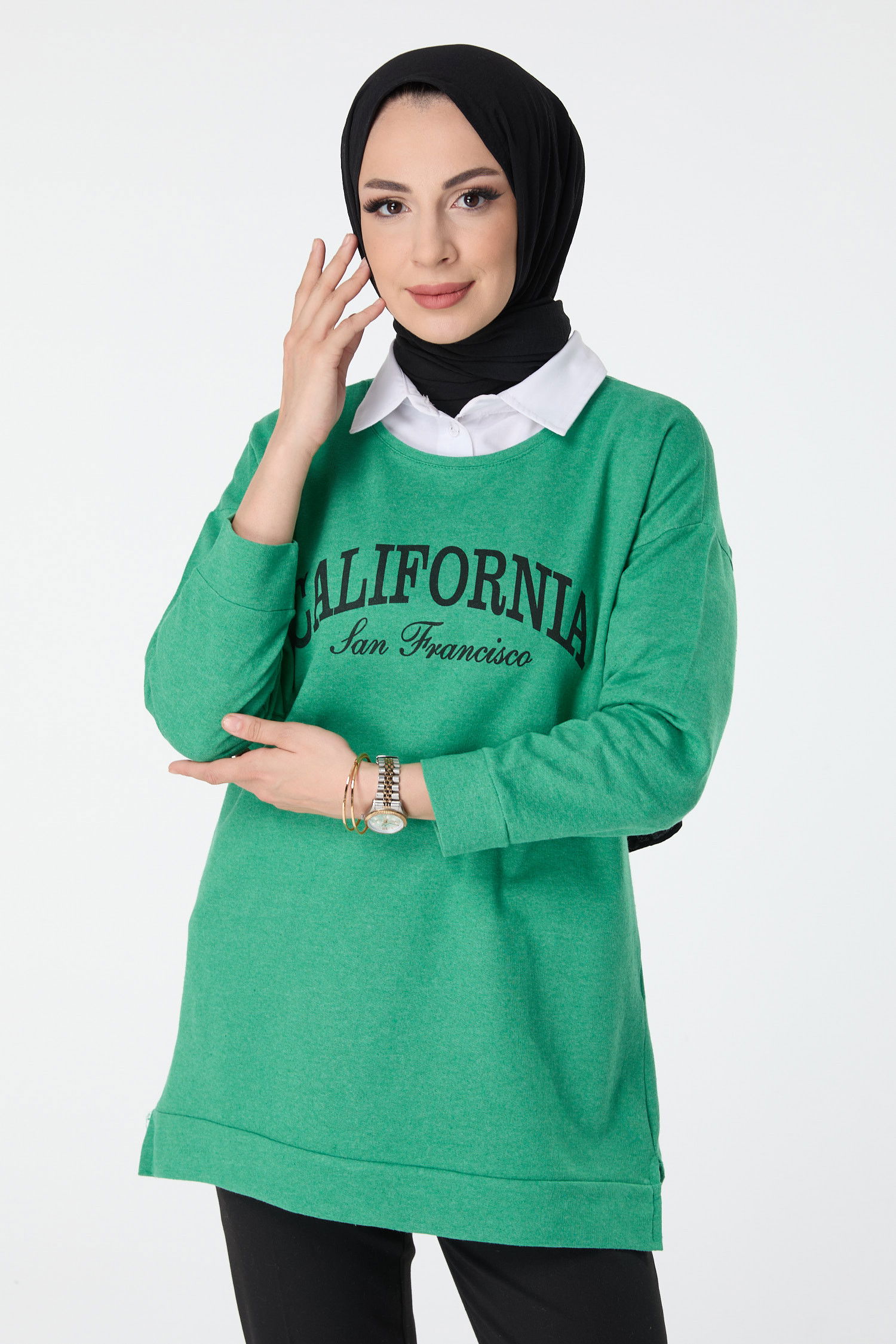 Sweat Yeşil - 23467 YEŞİL