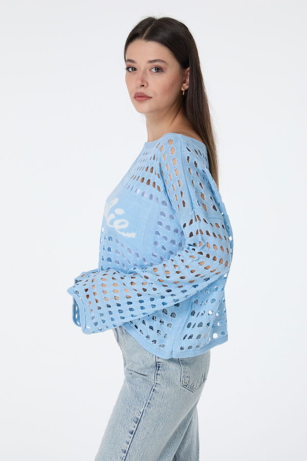 Triko Kazak Mavi - 23503