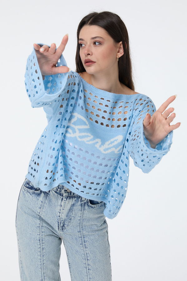Triko Kazak Mavi - 23503