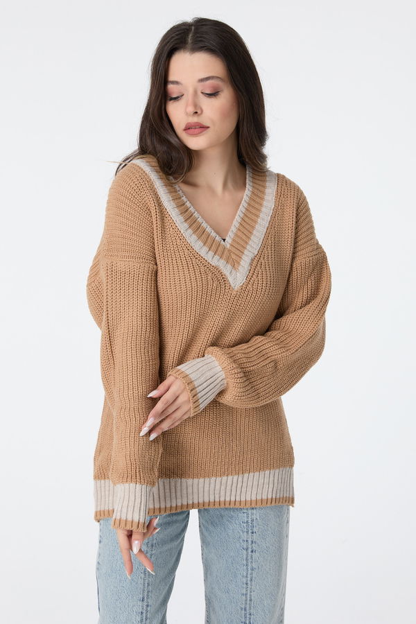 Triko Kazak Vizon - 23526