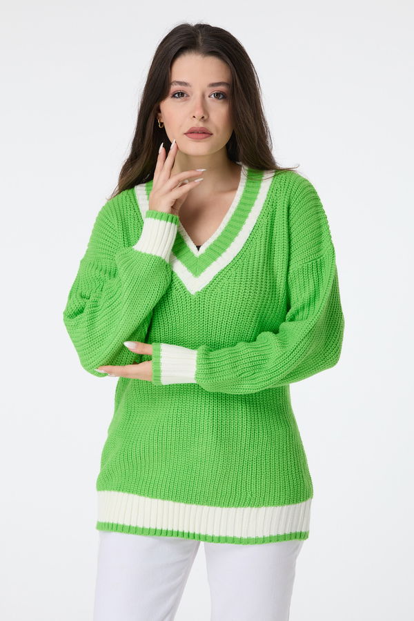 Triko Kazak Yeşil - 23526