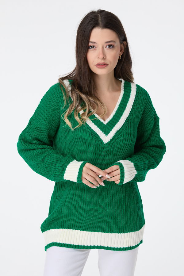 Triko Kazak Yeşil - 23526