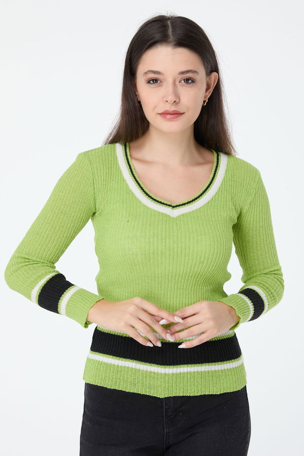 Triko Kazak Yeşil - 23529