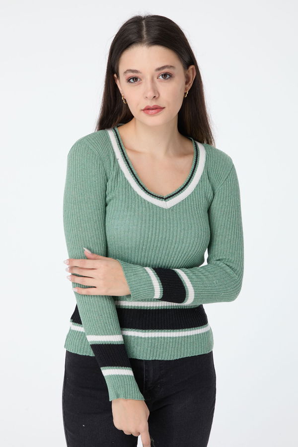 Triko Kazak Yeşil - 23529