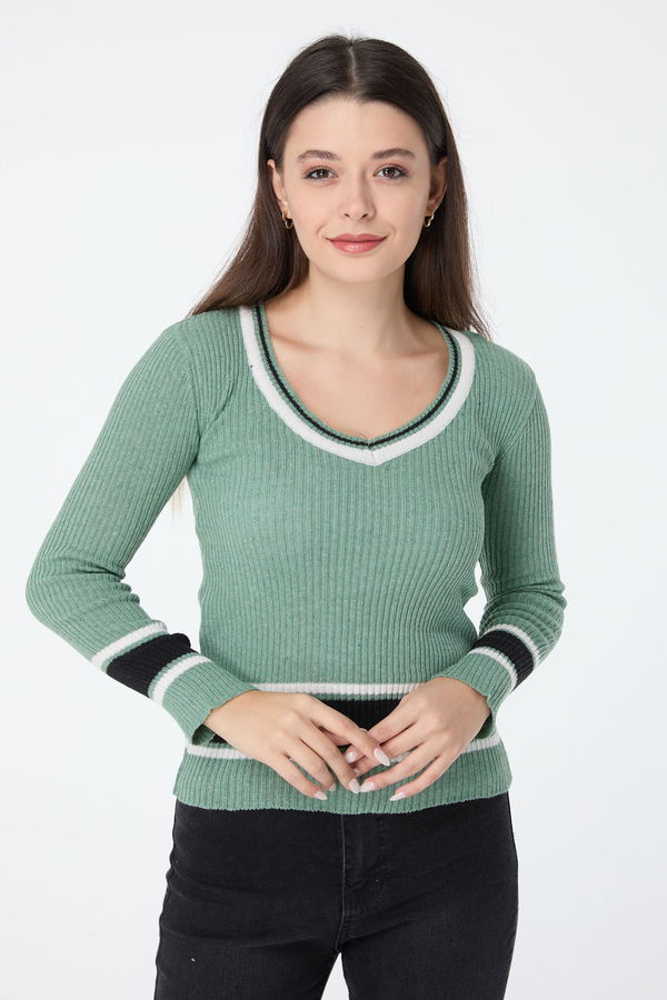 Triko Kazak Yeşil - 23529