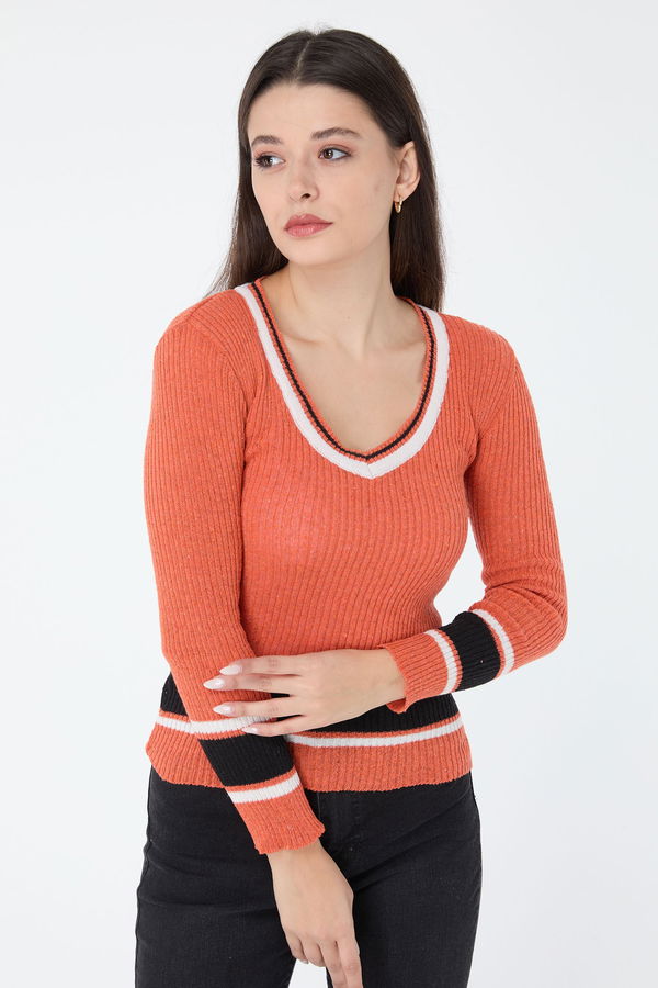 Triko Kazak Turuncu - 23529