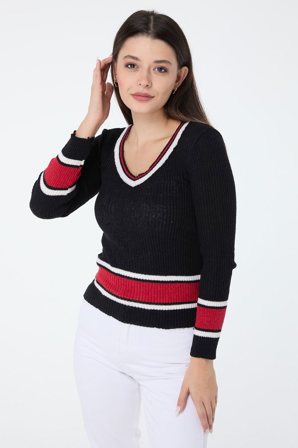 Triko Kazak Siyah - 23529