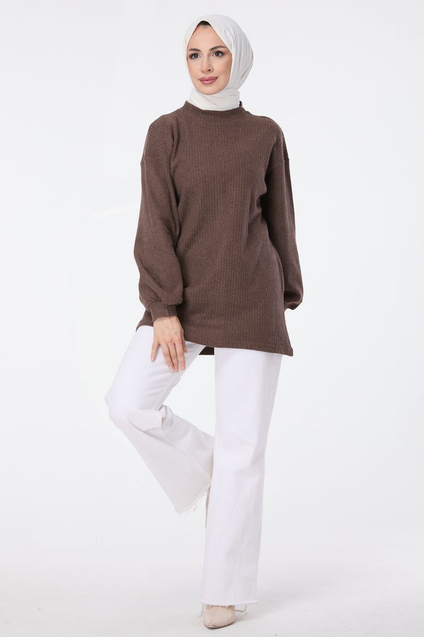 Tunik Kahverengi - 23606 KAHVERENGİ