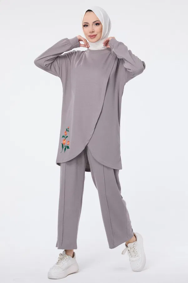 Tunik Pantolon Gri - 23696