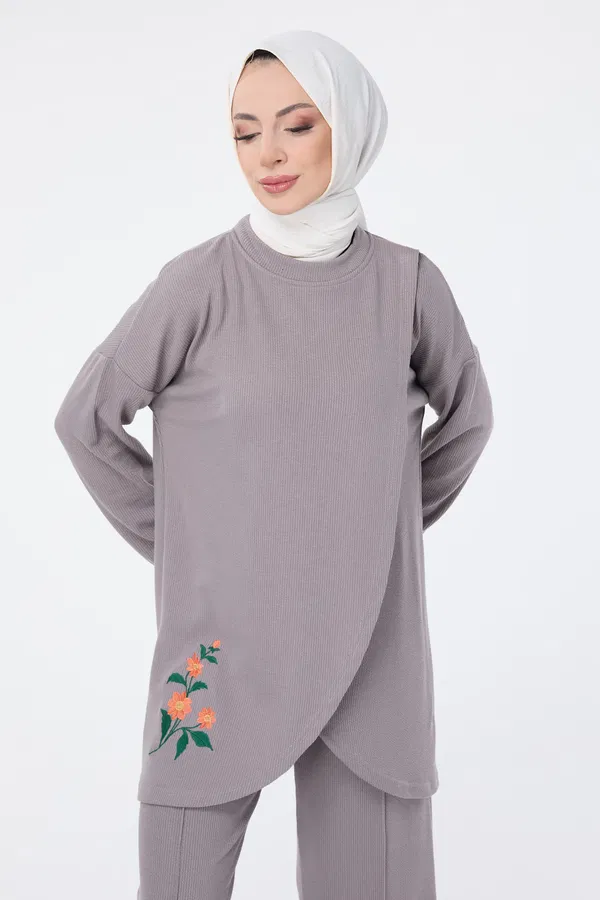 Tunik Pantolon Gri - 23696