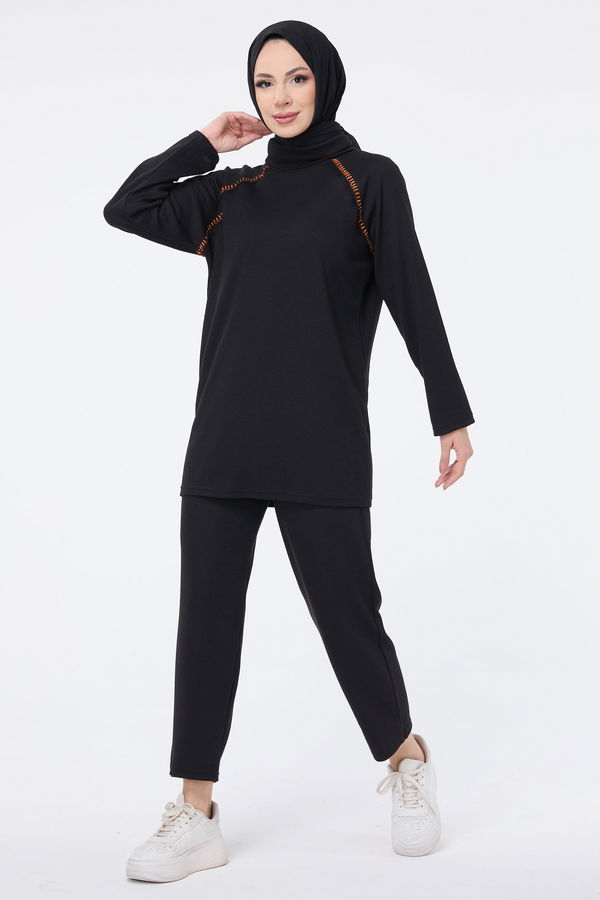 Tunik Pantolon Siyah - 23697